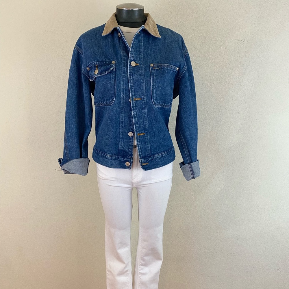 1980s Polo Ralph Lauren Denim Dungaree Jacket